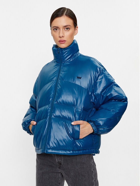 Levi s Giubbotto piumino Retro A5895 0001 Blu Regular Fit Modivo