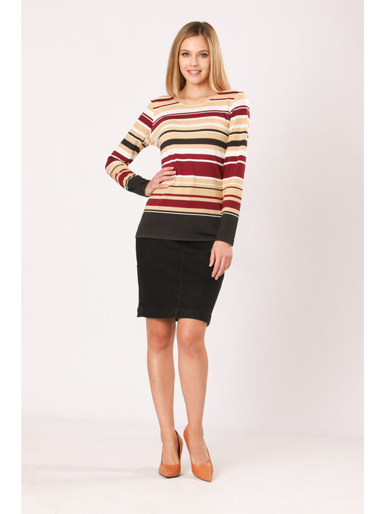 QUIOSQUE QUIOSQUE Halenka UNIT BLOUSE Barevná Regular Fit