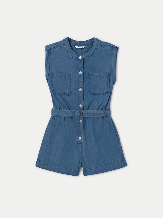 Mayoral Mayoral Jumpsuit 6858 Blau Regular Fit