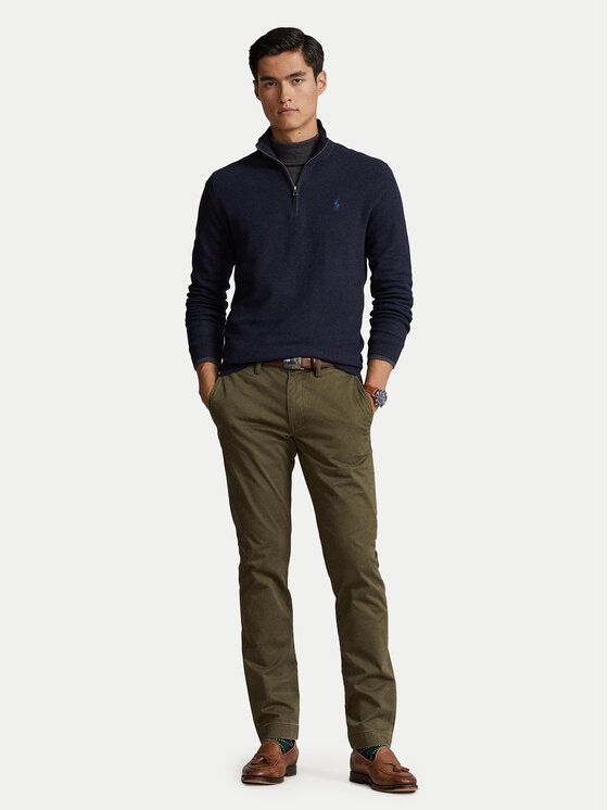 Polo Ralph Lauren Polo Ralph Lauren Sweter 710932304001 Granatowy Regular Fit