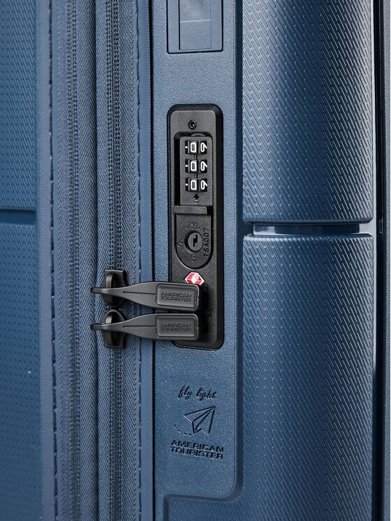 American Tourister American Tourister Walizka kabinowa 312230 Niebieski jasny