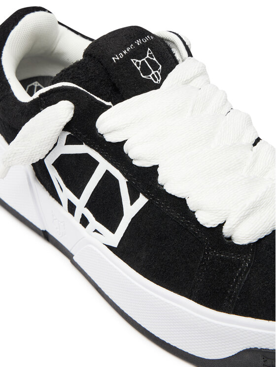 Naked Wolfe Naked Wolfe Sneakers Kray Hairy Schwarz