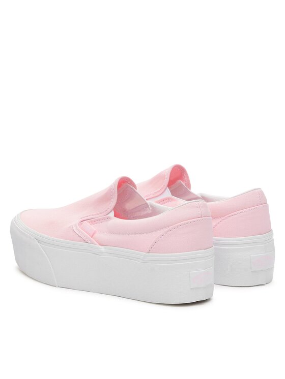 Vans Vans Tenis superge Ua Classic Slip-On Stackform VN0A7Q5RZXK1 Roza