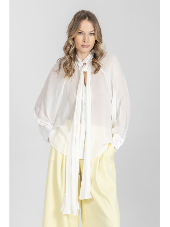 Deni Cler Milano Deni Cler Milano Koszula T-DC-1428-F2-20-11-1 Kremowy Regular Fit