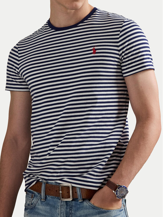 Polo Ralph Lauren Polo Ralph Lauren Тишърт 710956828502 Тъмносин Regular Fit