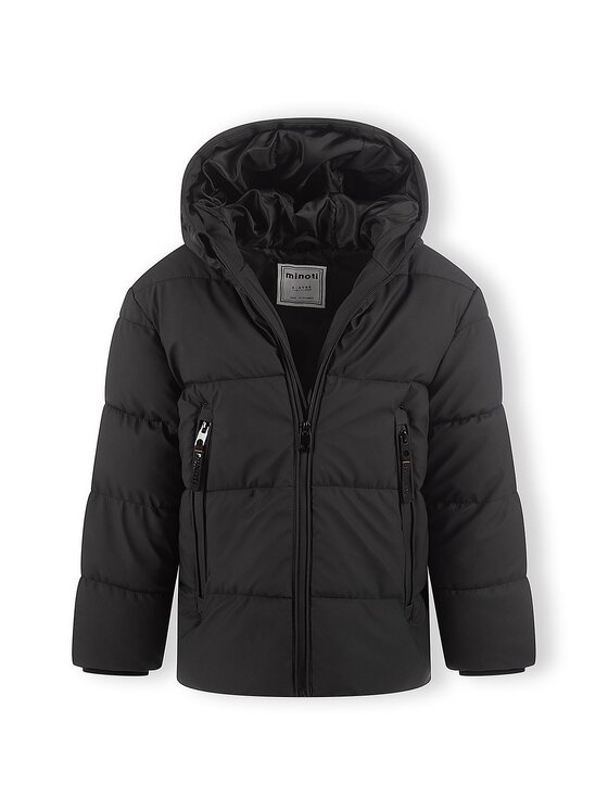 minoti minoti Kurtka zimowa 33COAT266 Czarny Regular Fit