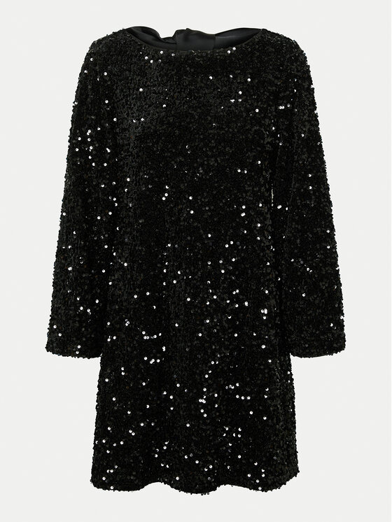 Vero Moda Vero Moda Koktel haljina Etta 10317153 Crna Relaxed Fit