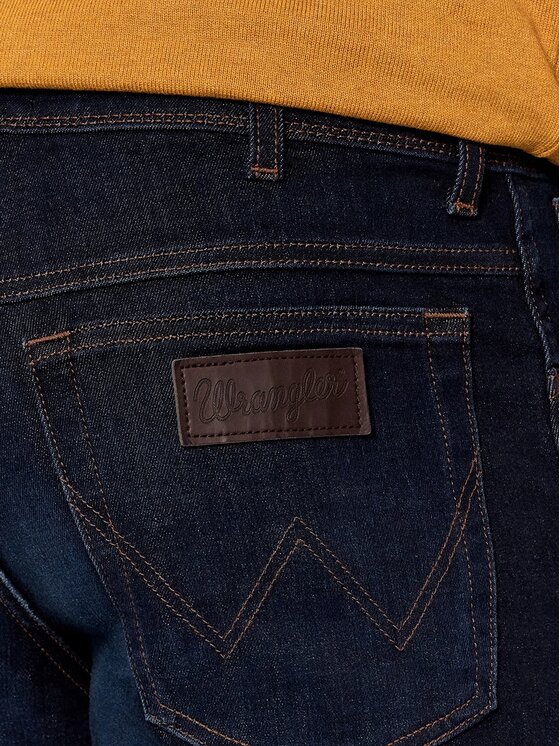 Wrangler Wrangler Jeansy Texas Slim Niebieski Slim Fit