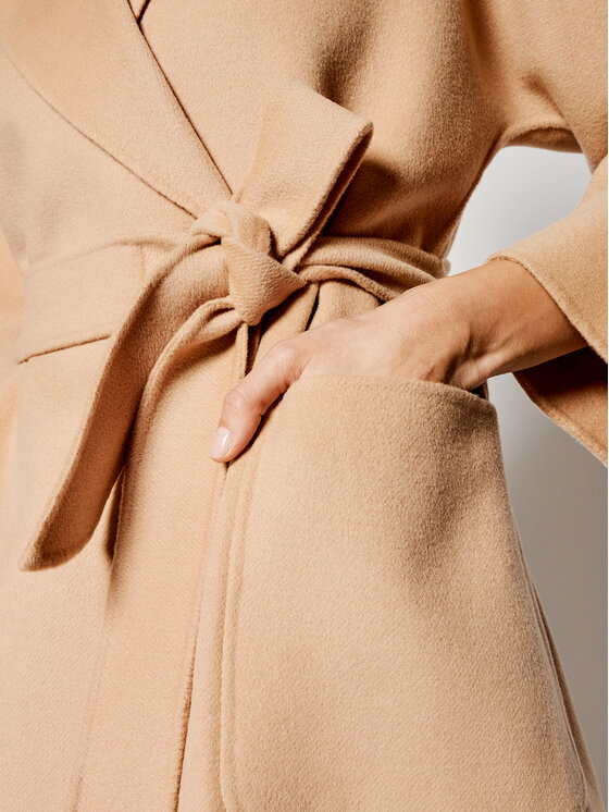 Weekend Max Mara Weekend Max Mara Вовняне пальто Selz 50110317 Бежевий Regular Fit