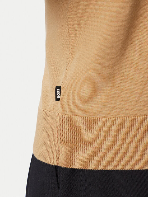 BOSS BOSS Kampsun H-Ebenji 50565499 Beež Regular Fit