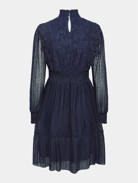 YAS YAS Sukienka koktajlowa Sophia 26032212 Granatowy Regular Fit
