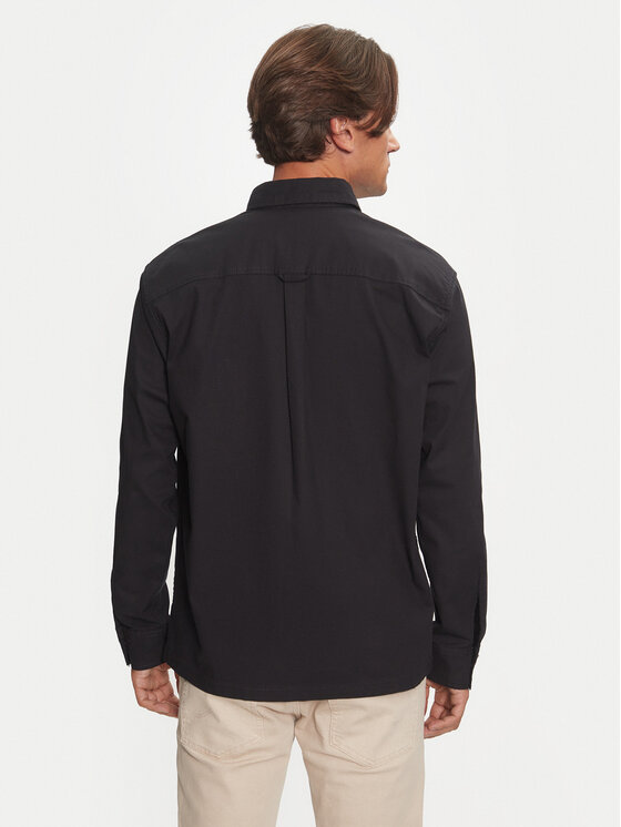 Jack&Jones Jack&Jones Košulja Logan 12262112 Crna Relaxed Fit