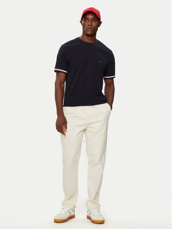 Tommy Hilfiger Tommy Hilfiger T-krekls MW0MW36452 Tumši zils Regular Fit