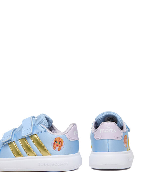 adidas adidas Sneakersy Disney Frozen Grand Court 3.0 JQ4355 Světle modrá