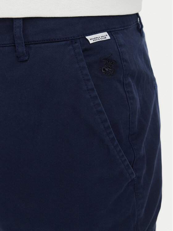Beverly Hills Polo Club Beverly Hills Polo Club Чіноси P-SS26M -T450311 Cиній Regular Fit