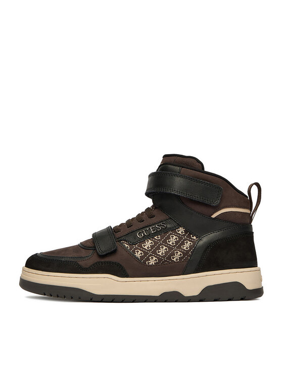 Guess Guess Sneakersy CEO-BI12-CAROL-03 Hnedá