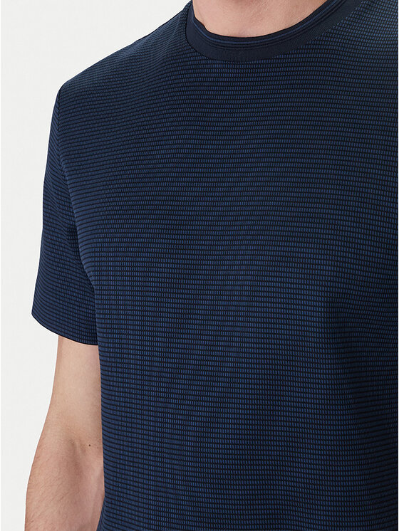 BOSS BOSS Tricou H-Thompson 242 50559775 Bleumarin Regular Fit