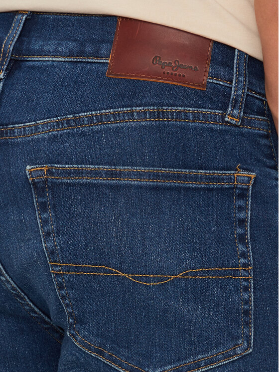 Pepe Jeans Pepe Jeans Jeans hlače PM207388 Mornarsko modra Slim Fit