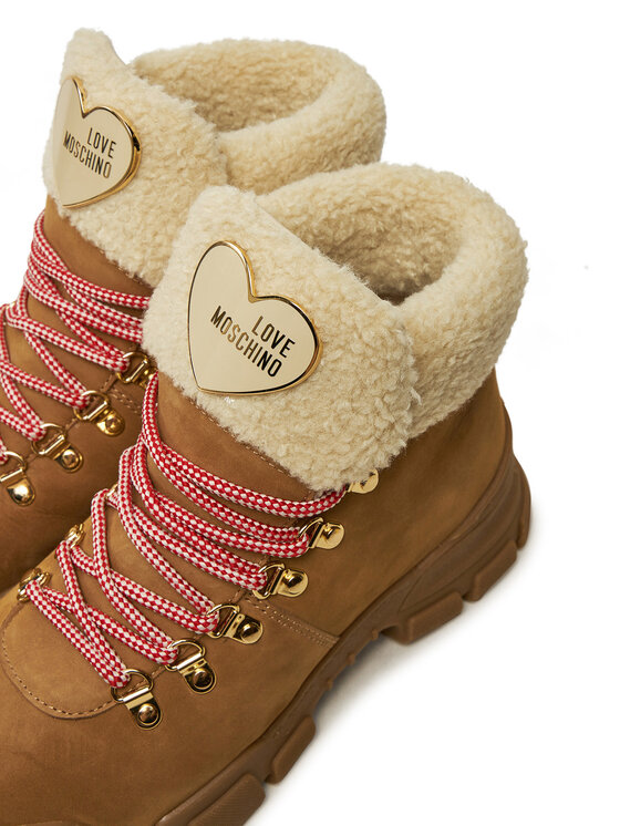 LOVE MOSCHINO LOVE MOSCHINO Pohodni čevlji JA15484G0LIPA20A Rjava