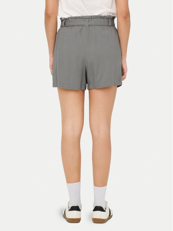 JDY JDY Шорти от плат Say 15225921 Сив Regular Fit