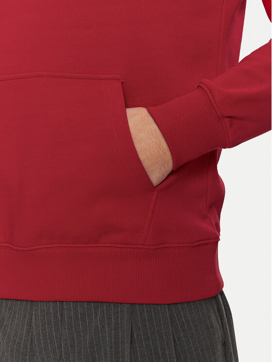 Tommy Hilfiger Tommy Hilfiger Felpa Essential MW0MW37235 Rosso Regular Fit