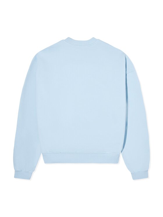 La Mania La Mania Felpa BEL BABY BLUE Celeste Classic Fit