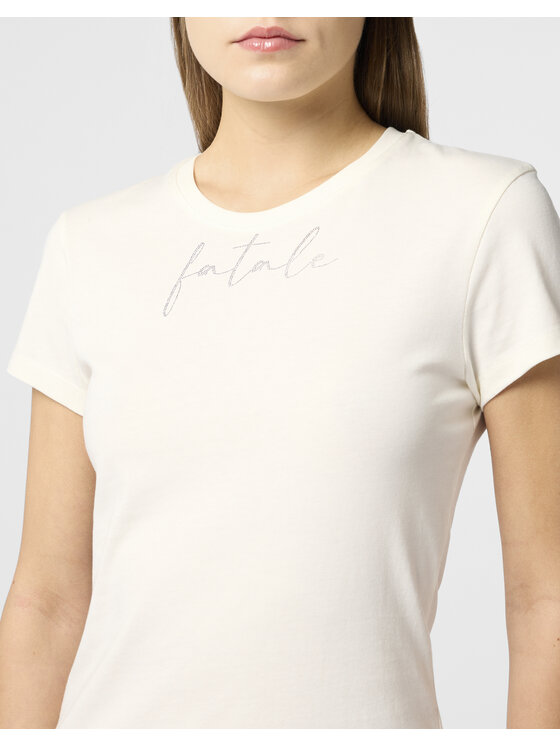 PHILIPP PLEIN PHILIPP PLEIN T-Shirt 26533 Biały Skin Tight Fit