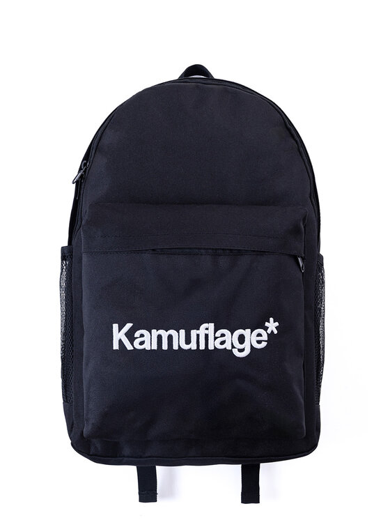 Kamuflage Kamuflage Plecak Classic Logo Czarny