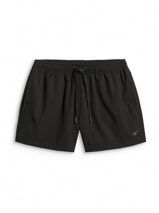 4F 4F Szorty sportowe FOB SUMMER Czarny Regular Fit