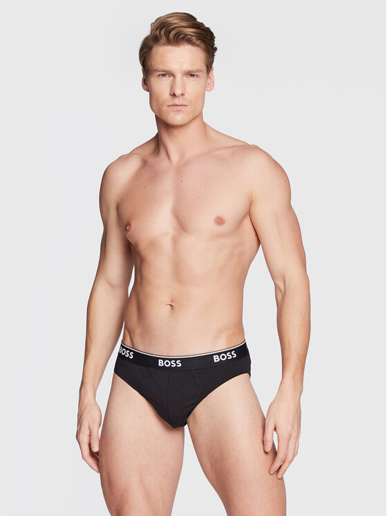 BOSS Boss Set di 3 slip Power 50475273 Nero