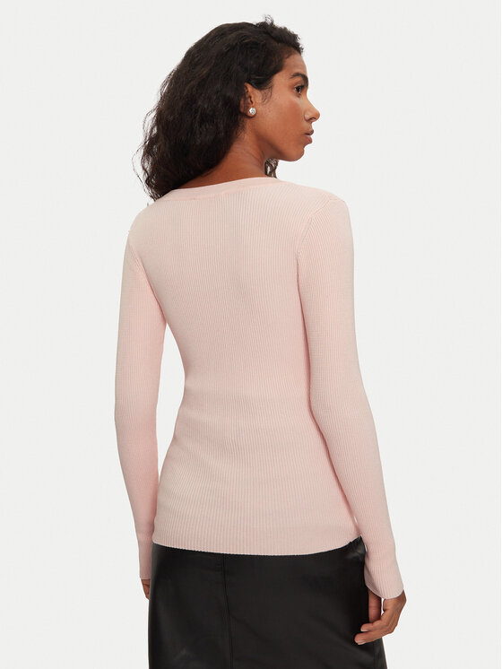 Morgan Morgan Maglione 201-MBANBI.N Rosa Slim Fit