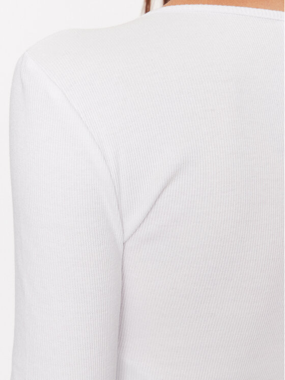 Noisy May Noisy May Блузка Maya 27026248 Білий Slim Fit