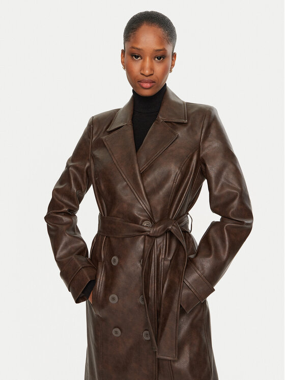 Bardot Bardot Trenčkot 56210JB8 Rjava Regular Fit