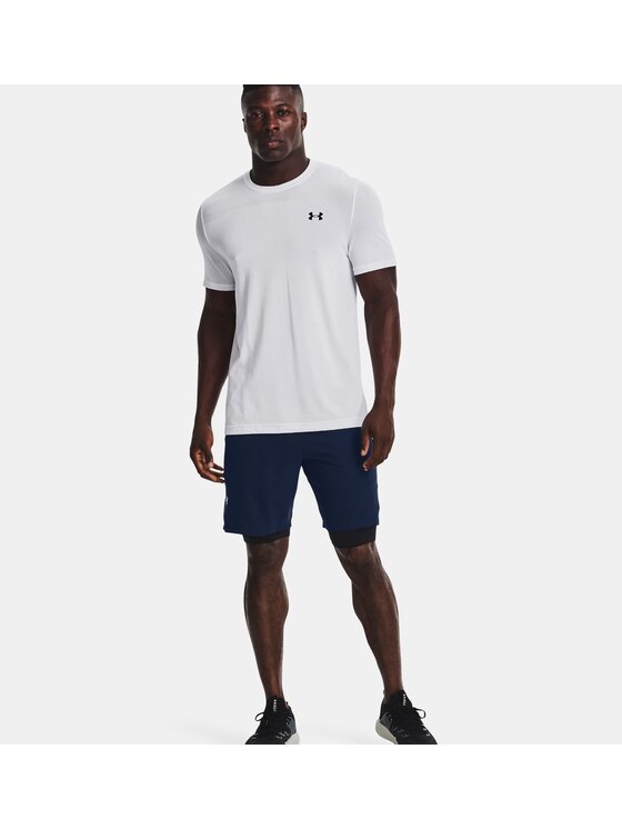 Under Armour Under Armour Športové kraťasy 1370382-408 Tmavomodrá Regular Fit