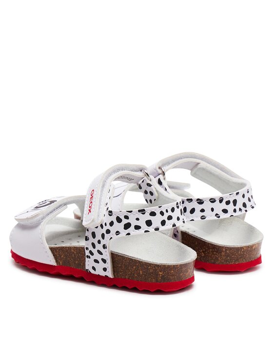Geox Geox Sandały B Sandal Chalki Girl B452RB 0003W C0404 M Biały
