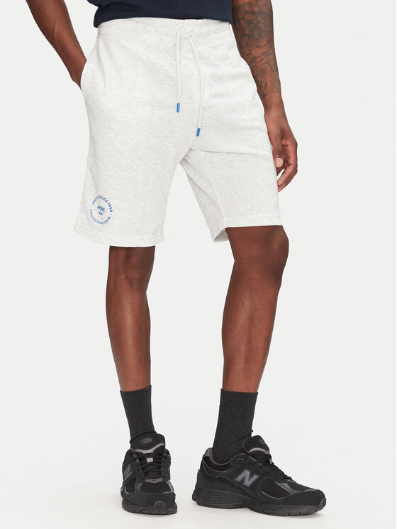 Jack & Jones Jack & Jones Pantaloni scurți sport Gordon 12268446 Gri Regular Fit