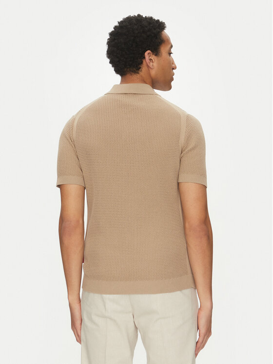 JOOP! Jeans JOOP! Jeans Polokošeľa 15 JJK-08Vicono 30045448 Béžová Modern Fit