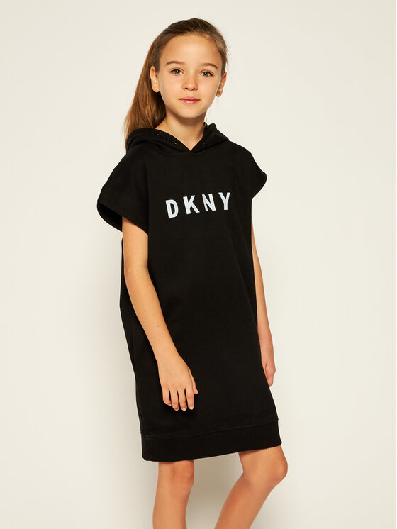 DKNY Sukienka codzienna D32738 M Czarny Regular Fit 