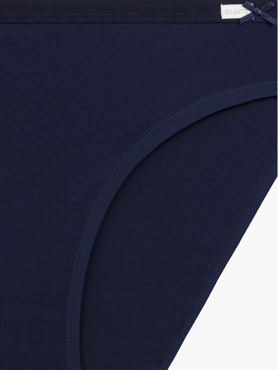 Atlantic Atlantic Figi klasyczne flat elastic Granatowy