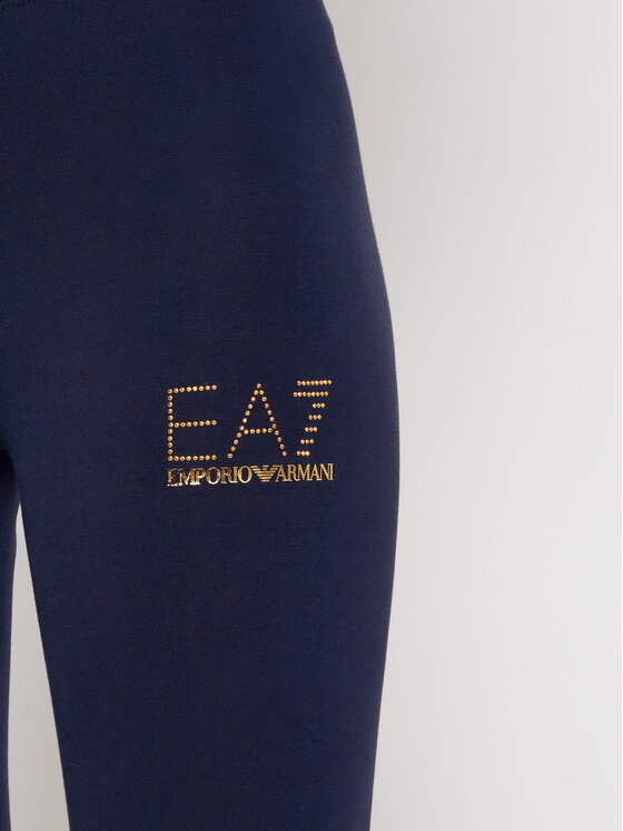 Ea7 Emporio Armani Legginsy 8ntp82 Tj01z 1554 Granatowy Slim Fit