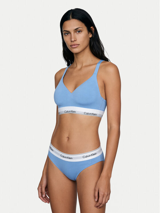 Calvin Klein Underwear Calvin Klein Underwear Biustonosz braletka LV00QF8500 Niebieski