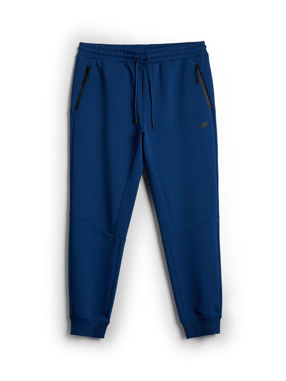 4F 4F Spodnie dresowe casual Granatowy Regular Fit