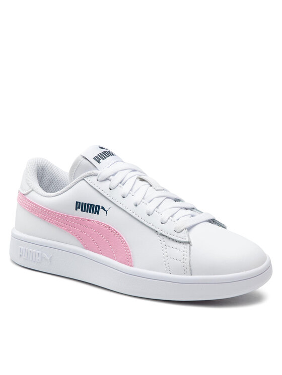 Sneakersy Puma, Rozmiar 38.5, Białe, Smash v2 L Jr 365170 35
