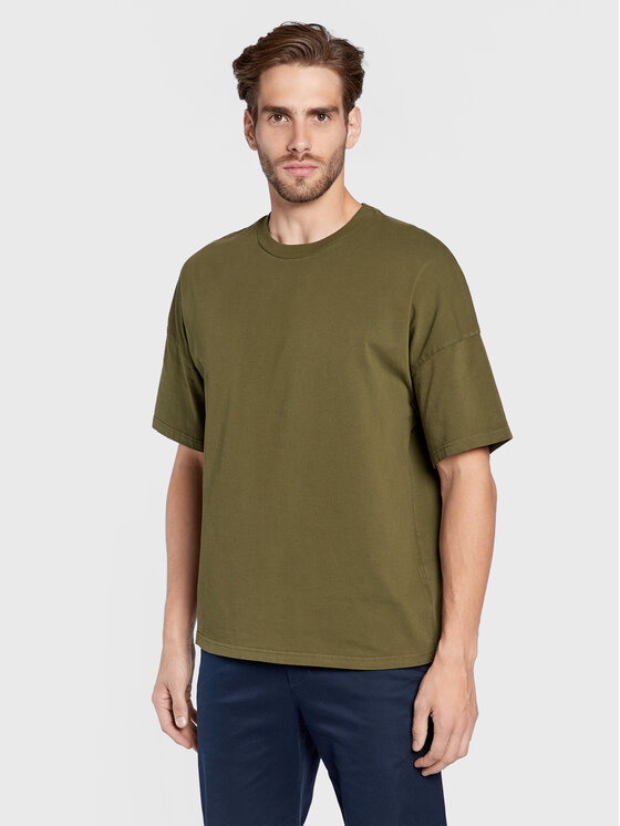 T-shirt MFIZ02AH22 Verde Regular Fit