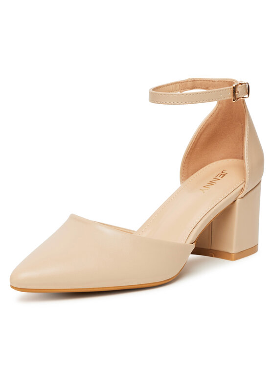 JENNY JENNY Czółenka ANGEL WS210702-10 Beżowy