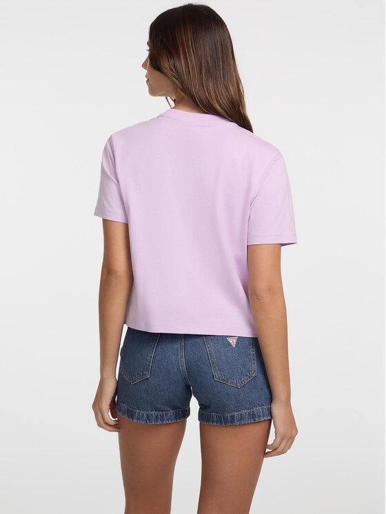 Guess Jeans Guess Jeans T-shirt 170163 Viola Classic Fit