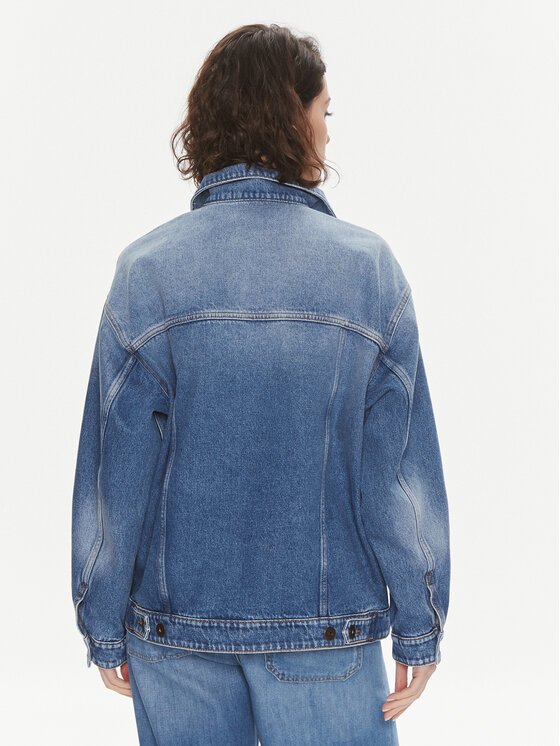 Weekend Max Mara Weekend Max Mara Giacca di jeans Pio 2415041071 Blu Regular Fit