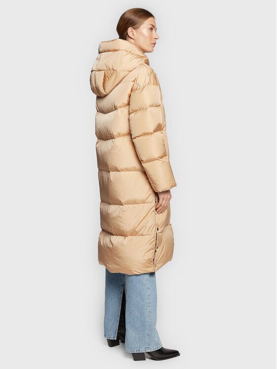 Add Add Μπουφάν πουπουλένιο 6AW008 Μπεζ Regular Fit