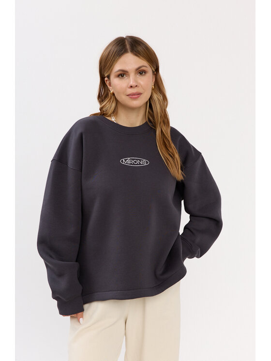 Mirons Mirons Bluza soft Szary Oversize