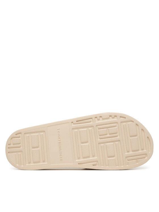 Tommy Hilfiger Tommy Hilfiger Παντόφλες Th Braided Pool Slide FW0FW09203 Μπεζ